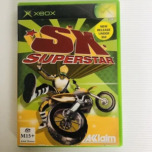 Videojuego SX SUPERSTAR Motocross Microsoft Xbox Completo PAL 2003 M15+ - Imagen 1 de 3