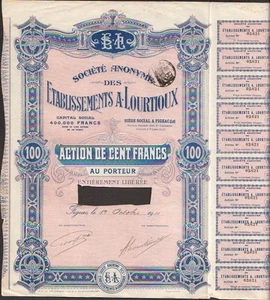 Etablissements A. LOURTIOUX (FIGEAC LOT 46) (S) - Picture 1 of 1