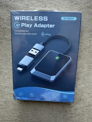 Adaptador Carplay Inalámbrico, Convierte Cableado a Adaptador Carplay Inalámbrico para iPhone Foto 1 de 2