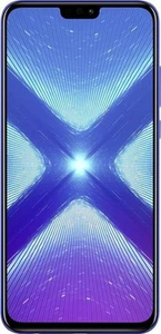 Honor 8X 64 Go bleu 51093AYB - Photo 1/3