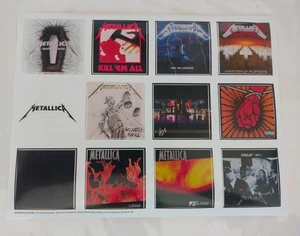 metallica - Albumhüllen Mini Sticker - Nagelneu - Promo - Bild 1 von 1