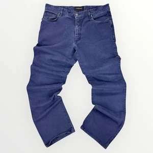 Pantalones Ermenegildo Zegna para hombre talla 36 5 bolsillos pantalones de rendimiento elásticos azules - Imagen 1 de 12
