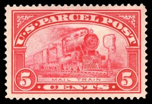 MOMEN: US STAMPS #Q5 PARCEL POST MINT OG H XF-SUP JUMBO LOT #96263* - Picture 1 of 2