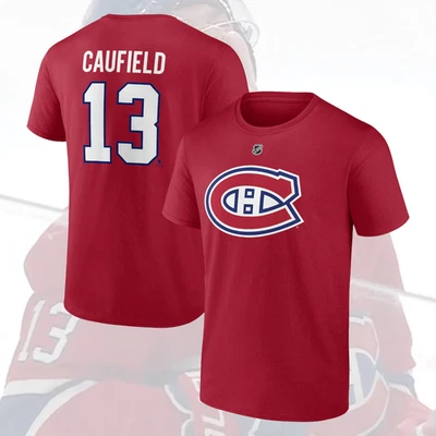 ARTÍCULO DE MODA - Cole Caufield #13 Montreal Canadiens nombre y número S-5XL para fan Foto 1 de 4