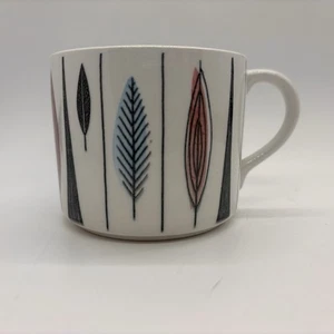 Rorstrand Sweden Cup Tango Design Marianne Westman MCM Leaf Blue Pink Black - Picture 1 of 10