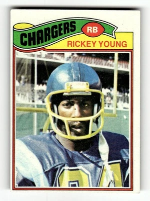 1977 Topps #384 Rickey Young - Image 1 of 2