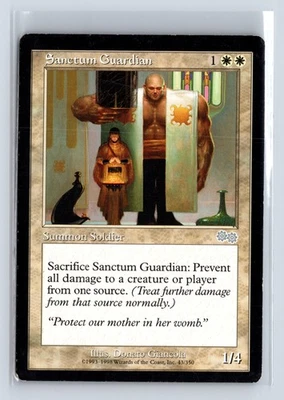 (3x) SANCTUM GUARDIAN – MTG Magic the Gathering Card – Urza's Saga – Uncommon - Image 1 of 4
