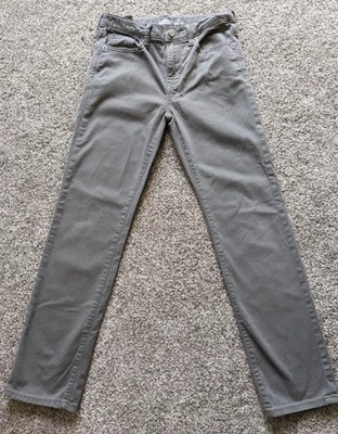 Old Navy Jeans Boys Size 12 Karate Slim Adjustable Waist Gray Wash - Image 1 of 4