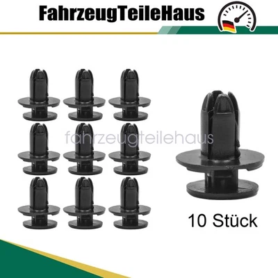 10x Befestigungsclips Stoßfänge Motorunterschut Kotflügelauskleidung für Hyundai - Bild 1 von 4