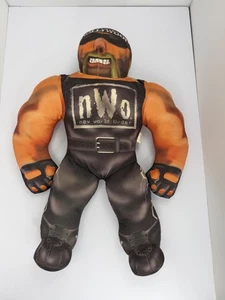 WCW Bashin Brawler Hulk Hogan 21" Talking Plush Toy Biz 1998 TESTED WORKS - Picture 1 of 4
