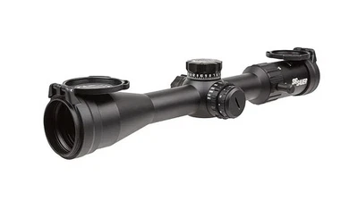SIG SAUER Whiskey4 4-16x44mm Rifle Scope FFP MOA Milling Hunter 2.0 Reticle - Image 1 of 4
