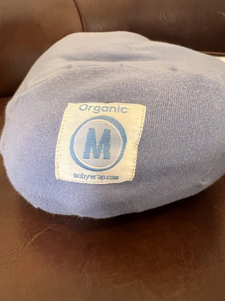 MOBY WRAP Portabebés Tejido Algodón ERGONÓMICO Color Azul Foto 1 de 3