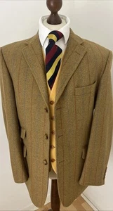 Chaqueta deportiva de hacking Brook Taverner Reid & Taylor Tweed Escocia para hombre 40R-42R - Imagen 1 de 14