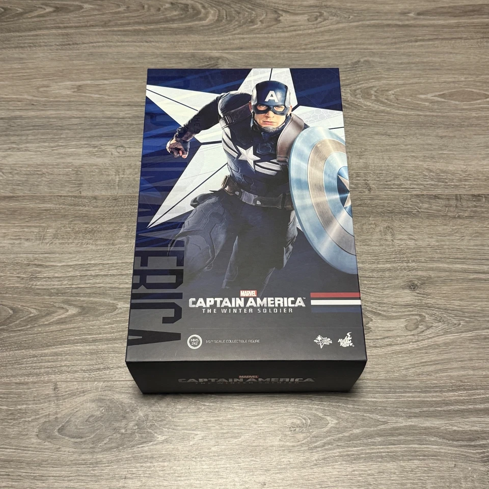 Hot Toys MMS242 TRAJE DE SIGILO CAPITÁN AMÉRICA Chris Evans escala 1/6 nuevo Foto 1 de 4