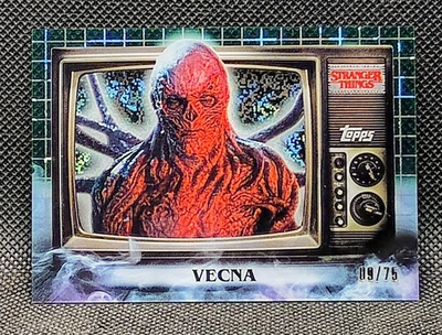 Topps Stranger Things High Tek 2025 - Vecna - #SA-5 verde telequinesis/75 Foto 1 de 2