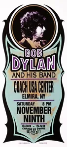 Bob Dylan Band Konzert HANDZETTEL Künstler Mark Arminski - Bild 1 von 1
