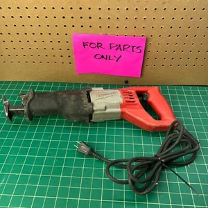 Milwaukee 6519-30 Sawzall Reciprocating Saw 120V - Black/Red **FOR PARTS ONLY** - Picture 1 of 12