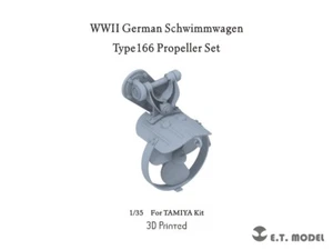 ETmodeP35-261 WWII German Schwimmwagen Type166 Propeller Set For TAMIYA Kit - Picture 1 of 15