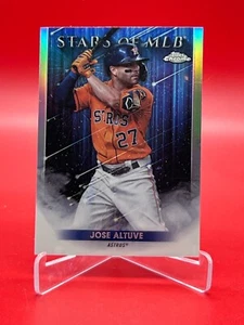 Jose Altuve 2022 Topps Series 2 Stars of Mlb Chrome - Picture 1 of 2