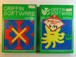 Lot of 2 Griffin Software C64 Sinclair ZX Spectrum Tape Bundle - Picture 1 of 7