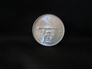 1979-1980 México Escala de Balance Onza 33.625 Gramos Plata .925 AU + Moneda Año Aleatorio - Imagen 1 de 2