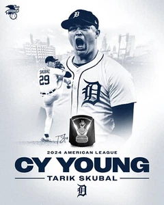 8x10 Photo TARIK SKUBAL Detroit Tigers 2024 All Star Cy Young Pitcher MLB - Picture 1 of 1