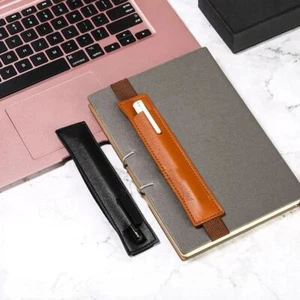 Adjustable Notebooks Pen Holder Elastic Planners Pencil Pouch - Picture 1 of 15