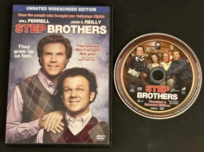 Step Brothers Comedy DVD Will Ferrell, John C. Reilly (Columbia/Sony 2008 Used)￼ - Image 1 of 4