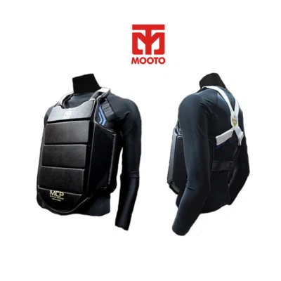 Mooto Ultra Lite Sparring Chest Belly Side Guard WTF KTA Approved Body Protector - Image 1 of 4