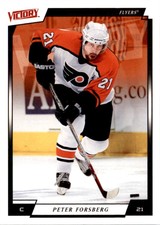 2006-07 Upper Deck Victory Peter Forsberg Philadelphia Flyers #143