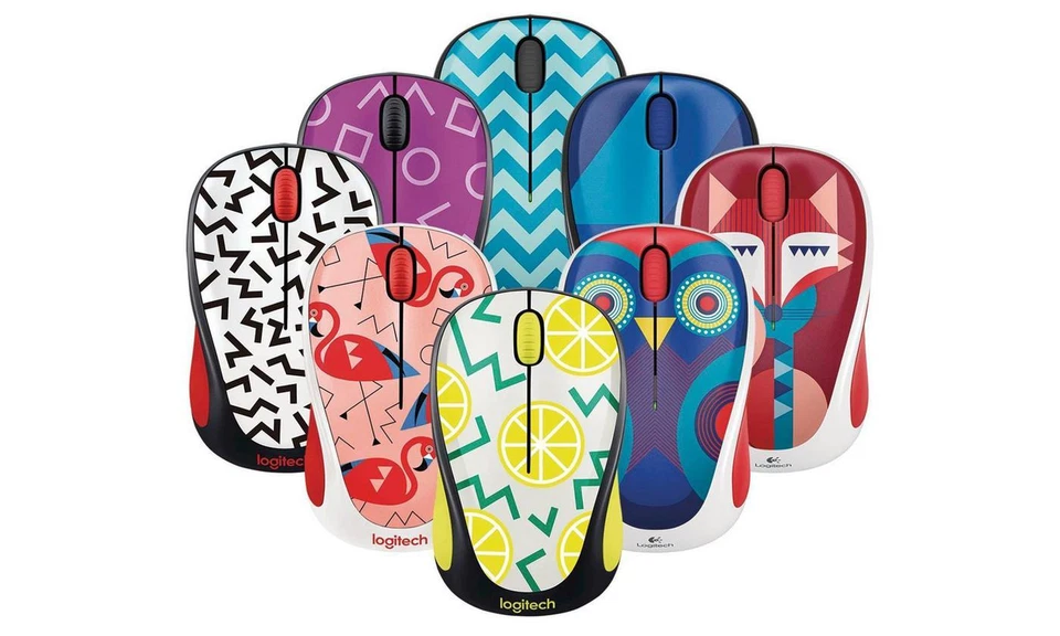 Logitech M317 Wireless Optical Mouse Many New Colors To Choose From M325 M185 - Image 1 of 1