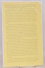 1972 AFRICAN AMERICAN BLACK LIBERATION DOCUMENT COMMUNIST PARTY RARE