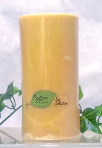 6-Pack Scented Pillar Candles Pralines & Cream 6-in Tall 546 - Picture 1 of 1
