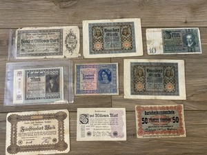 Lot of Hyperinflation German/Weimar Republic Money