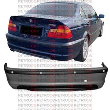 For BMW E46 1999-2005 3-Series 4dr Sedan M-Tech II Style Rear Bumper Cover