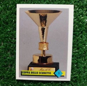 FIGURINA MERLIN STICKER CALCIOFLASH 93 COPPA DELLO SCUDETTO N°1 CALCIO 1993 ⚽️ - Picture 1 of 1