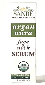 Sanre Organic Skinfood - Aura - 100% USDA Organic Argan and Cleansing Anti-Aging - Picture 1 of 4