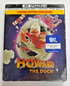 HOWARD THE DUCK (4K UHD + BLU-RAY + DIGITAL* - EXCLUSIVE STEELBOOK™ EDITION) - Picture 1 of 2