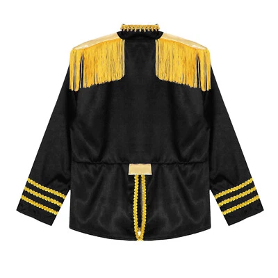 Hombres Niños Sargento Pimienta Disfraz Juegos con disfraces Medieval Hippy Halloween Disfraz Elegante Foto 1 de 4