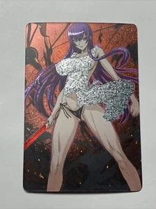 Saeko Busujima Highschool Of The Dead Girl Sexy Goddess Waifu Card Holo Anime - Picture 1 of 6