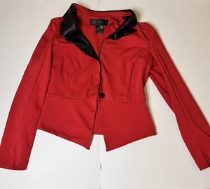 Kardashian Kollection Giacca Rossa Donna Taglia XS - Foto 1 di 4