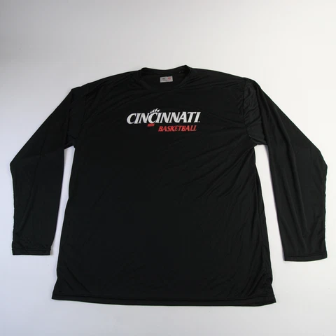 Cincinnati Bearcats A4 Long Sleeve Shirt Men's Black Used Cover