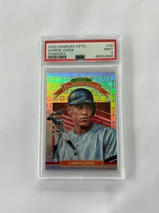 2020 Donruss Optic Pandora Aaron Judge #30 /99 PSA 9 - Picture 1 of 2