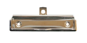 Blockklemme Drahtbügelmechanik mit Öse zum Aufhängen, 120 x 30mm, 10 Stück - Foto 1 di 1