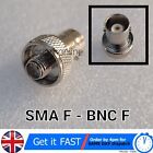 SMA Female to BNC-Female SMA-F to BNC-F Connector Adapter - 🇬🇧 
