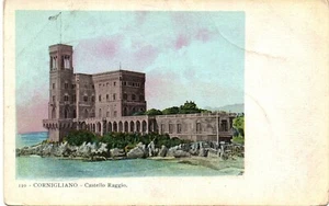 li 172 - Inizio 900 - CORNIGLIANO (Genova) Castello Raggio - non VG - FP - Imagen 1 de 2