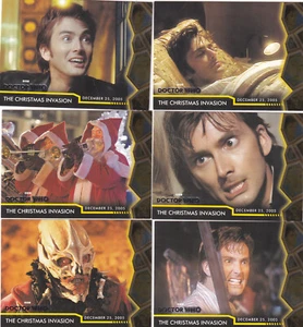 2023 Doctor Who Series 1 - 4 SPECIALS The Christmas Invasion 6-Card Set CS05-1/6 - Picture 1 of 2