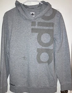 Adidas Boys Hooded Shirt , Size XL 18/20, Long Sleeve, Front Pocket, Lightweight - Picture 1 of 11
