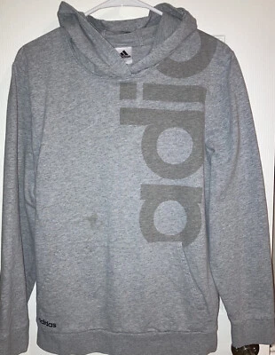 Adidas Boys Hooded Shirt , Size XL 18/20, Long Sleeve, Front Pocket, Lightweight - Image 1 of 4