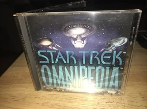 Windows Cd Rom PC STAR TREK OMNIPEDIA 1995 Case And Disc - Picture 1 of 5